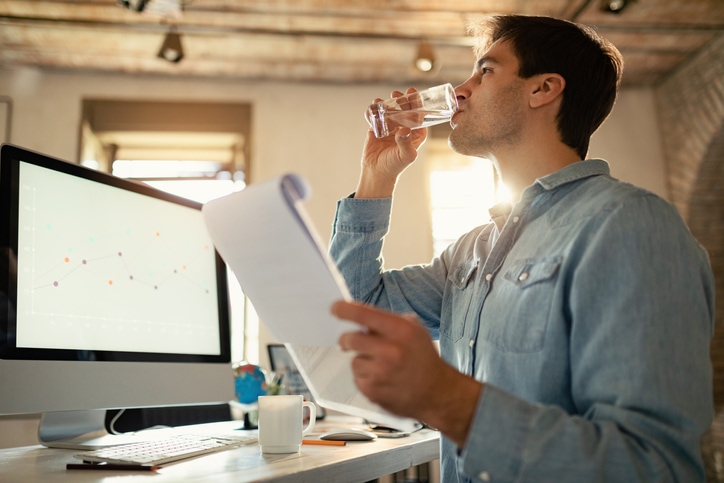 Wasserspender für das Büro